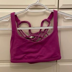 Lulu Lemon Fuchsia Sports Bra